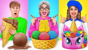 چالش غذایی: کیک های موش موشی