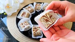 شیرینی کنجدی خوشمزه و لذیذ