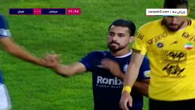 خلاصه بازی سپاهان 1-1 ملوان