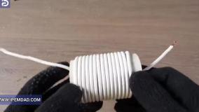 با موتور لباسشویی دستگاه جوش بساز!