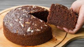 کیک اسفنجی شکلاتی، نرم و خوشمزه