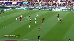 خلاصه‌بازی آاس رم 1-1 میلان