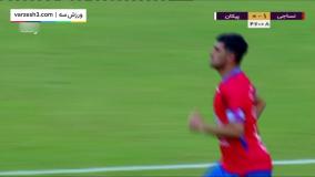 خلاصه بازی نساجی مازندران 3-0 پیکان