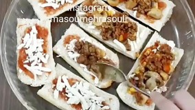 آموزش آشپزی: پیتزا باگت