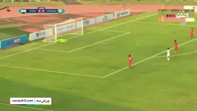 خلاصه بازی تیم ملی بانوان ایران 1-0 میانمار