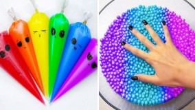 تفریح و سرگرمی: تجربه باورنکردنی ریلکس شدن با اسلایم