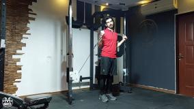 با این حرکت سرشانه عجیب رشد کن | پرس سرشانه سیمکش و نکات ضروری