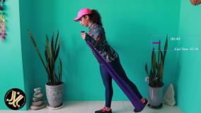 آموزش تمرین پایین تنه با کش پیلاتس | پیوجیم