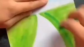 نقاشی سه بعدی درختان