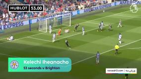 لیگ برتر انگلیس - سریع‌ترین گل‌ها