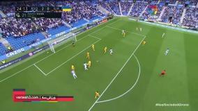خلاصه بازی رئال سوسیداد 2-2 خیرونا