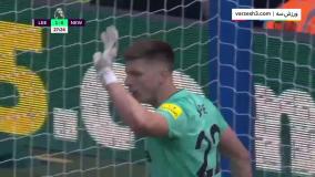 خلاصه بازی لیدز 2-2 نیوکسل