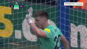 خلاصه بازی لیدز 2-2 نیوکسل