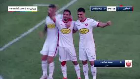 خلاصه بازی نساجی 0-4 پرسپولیس