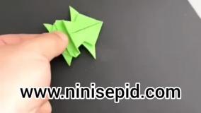 کاردستی - غورباقه کاغذی