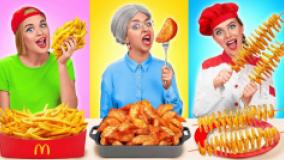 چالش غذایی - ترفندهای آشپزی مولتی دو