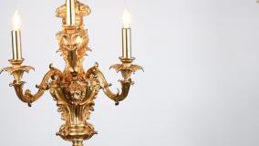 چراغ دیواری پارس لوستر فراهانی 3 شعله