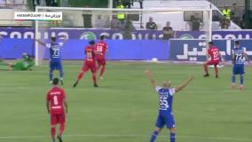 گل دوم استقلال به نساجی