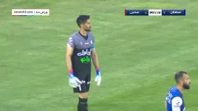 خلاصه بازی استقلال 4-0 نساجی