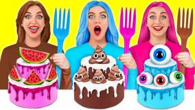 چالش غذایی - چالش تزیین کیک تولد