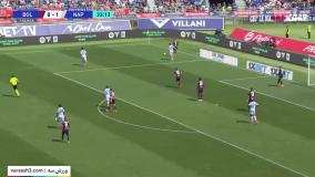 خلاصه بازی بولونیا 2-2 ناپولی