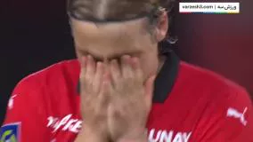 خلاصه بازی رن 2-0 موناکو