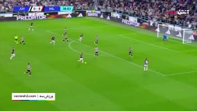 خلاصه بازی یوونتوس 0-1 آث میلان