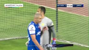 خلاصه بازی استقلال 1-1 صنعت نفت آبادان