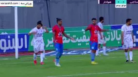 خلاصه بازی نساجی 1-1 هوادار