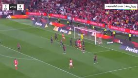 خلاصه بازی بنفیکا 1-0 براگا