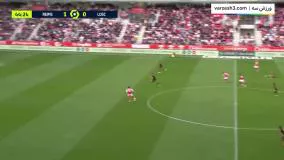 خلاصه بازی رنس 1-0 لیل