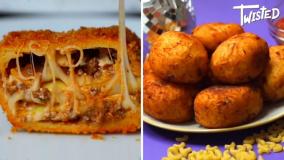 آشپزی حرفه ای - مینی لقمه لازانیا