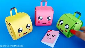 کاردستی کیف مدرسه کوچولو