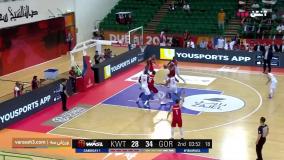 خلاصه بسکتبال شهرداری گرگان 85-95 الکویت کویت