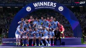 لحظه بالا بردن جام قهرمانی UCL توسط گوندوغان