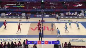 خلاصه والیبال اسلوونی 3 -0 ایران