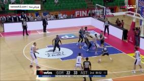 بسکتبال شهرداری گرگان 81-87 آستانه قزاقستان