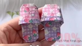 کاردستی  دمپایی