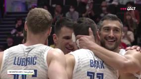 خلاصه والیبال صربستان 3-0 لهستان