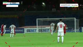 خلاصه بازی ایران 6-1 افغانستان