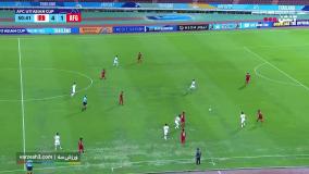 خلاصه بازی ایران 6-1 افغانستان