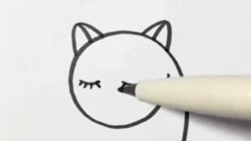 آموزش نقاشی گربه