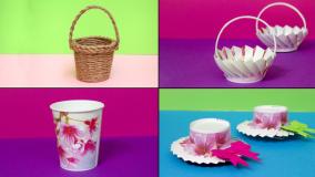 ۳ کاردستی خفن با لیوان کاغذی