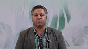 پانزدهمین نمایشگاه صنعت نساجی اصفهان - گفتگو با جلال رستمی