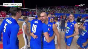 خلاصه والیبال ایران 0-3 ایتالیا