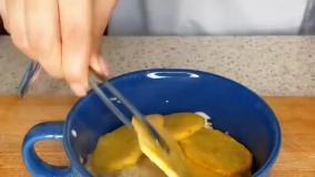 آموزش گراتن سیب زمینی و قارچ