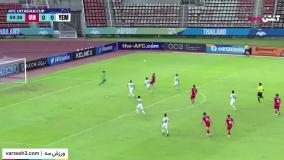 خلاصه بازی ایران 0 (4) - 0 (2) یمن