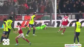 تمامی گل های آرسنال