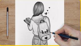 آموزش نقاشی دخترانه