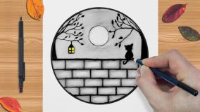 نقاشی فانتزی ساده